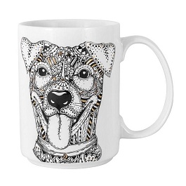 Кружка 500 мл Джек Расселл Home & Style Wild