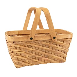 Корзина плетеная 25 x 18 x 28 см Азалия коричневый