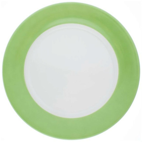 Тарелка обеденная Pronto д.26 см зеленая