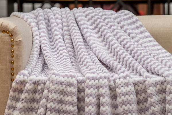 Покрывало 220 х 240 см Sofi de Marko Гринда лиловый