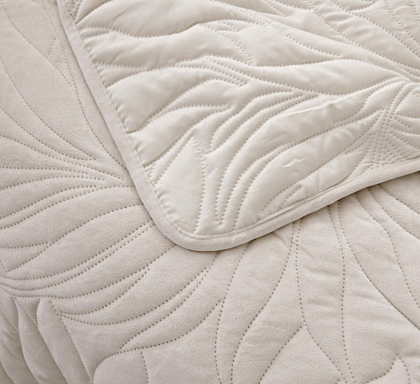 Комплект покрывало и наволочки 240 х 260 см Sofi de Marko Глория молочный