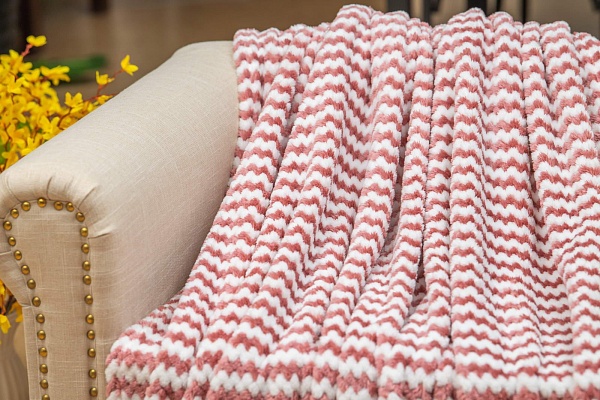 Покрывало 220 х 240 см Sofi de Marko Гринда пудра