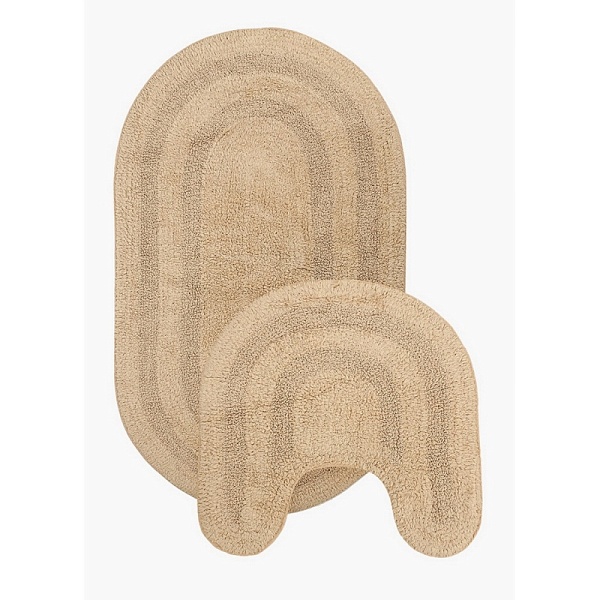 Набор из 2 ковриков для ванной и туалета Sofi de Marko Irbis Капучино