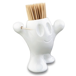 Держатель для зубочисток Koziol Pic'nix белый