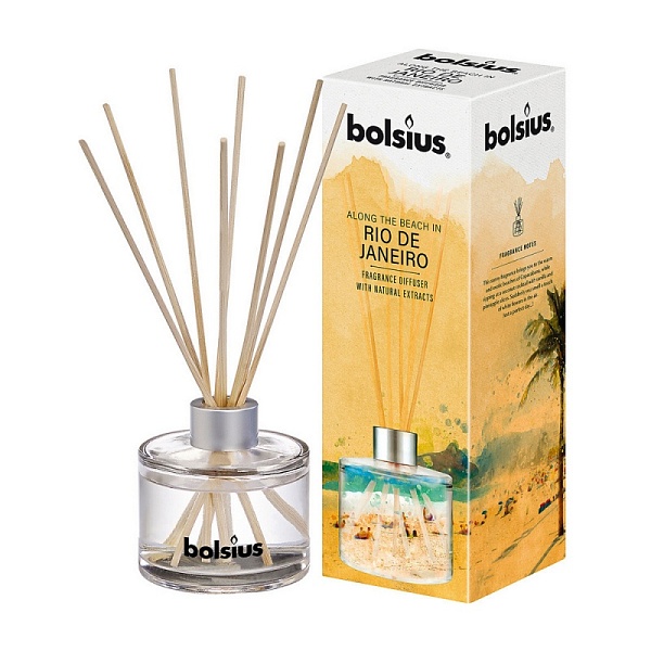 Диффузор ароматический 100 мл Bolsius Along The Beach in Rio De Janeiro