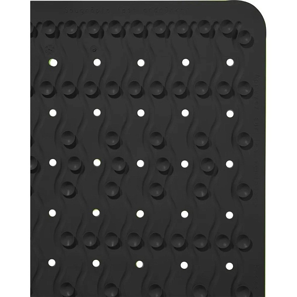 Коврик противоскользящий 38х80 см Playa черный