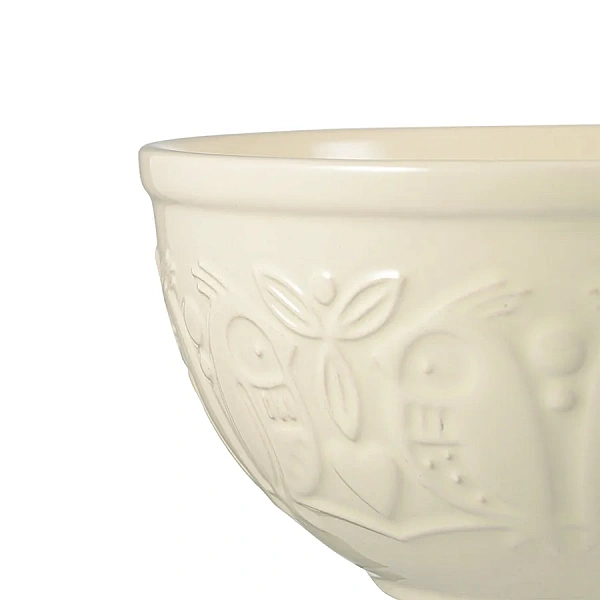 Миска 1,5л Birds of Paradise, кремовая