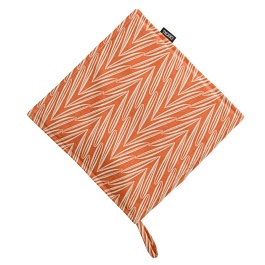 Прихватка из хлопка с графичным принтом Tkano Колосья 22х22 см