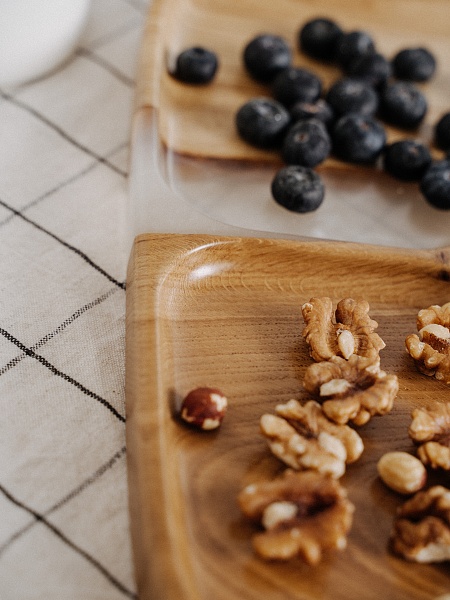 Менажница "Квадро" 35 см, жемчуг