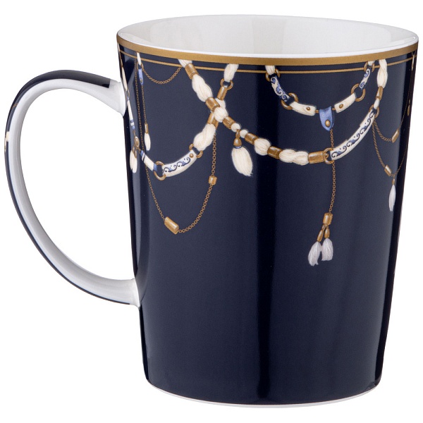 Кружка 400 мл Lefard Horse Club синяя