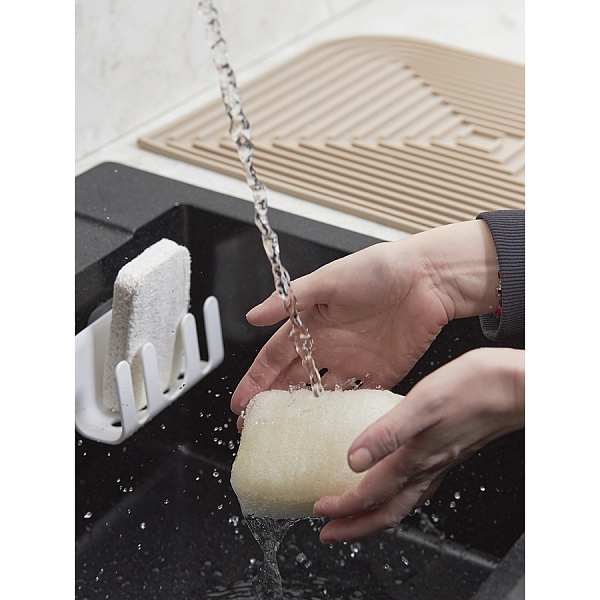 Набор губок для посуды из люфы и целлюлозы Smart Solutions Eco Sponge 2 шт