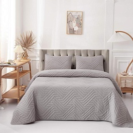 Мориц (серый) Покрывало 160х220