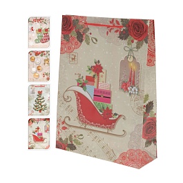 Новогодний пакет подарочный в ассортименте
