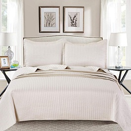 Комплект покрывало и наволочки 230 х 250 см Sofi de Marko Микаэлла крем