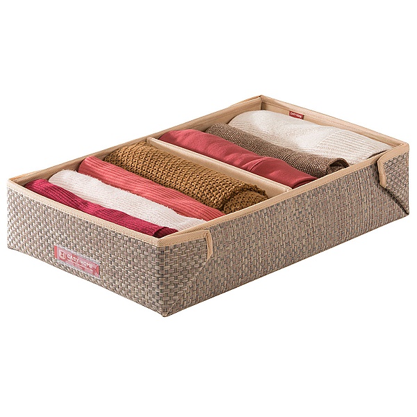 Ящик с отделениями 50 х 32 х 12 см Casy Home Rattan
