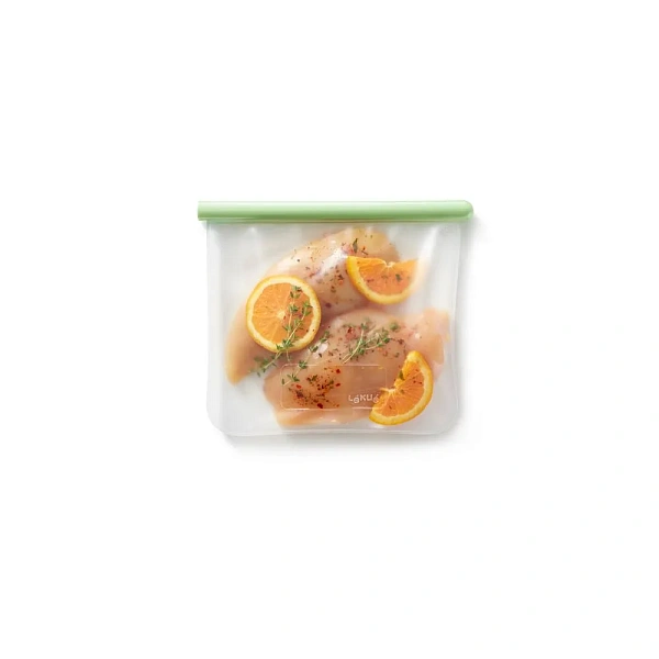 Пакет силиконовый плоский для хранения продуктов 1 л Lekue