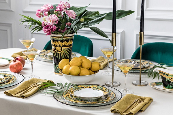 Обеденный сервиз 12 персон Royal Crown Эдем 48 предметов 