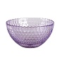 Салатник 17 см Nina Glass Роса фиолетовый