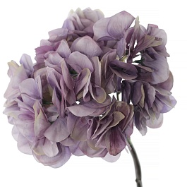 Искусственный цветок Гортензия 50 см MayBlummy фиолетовый