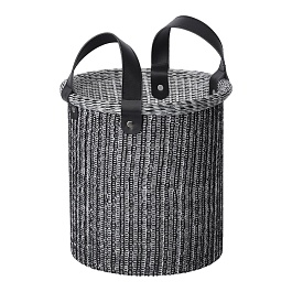 Корзина для хранения 22 х 23 см Bergenson Bjorn Sustainable collection черная
