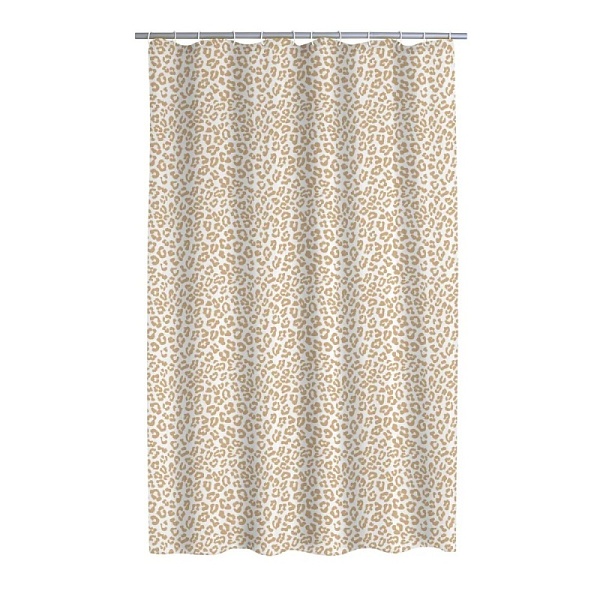 Штора д/ванных комнат Pardo полупрозрачный/бежевый 240х180