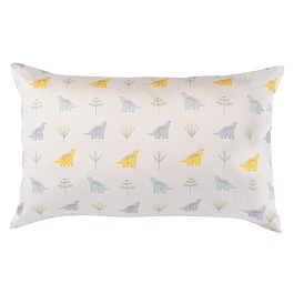 Наволочка из сатина с принтом Dinosauria World 50 х 70 см Tkano Tiny World