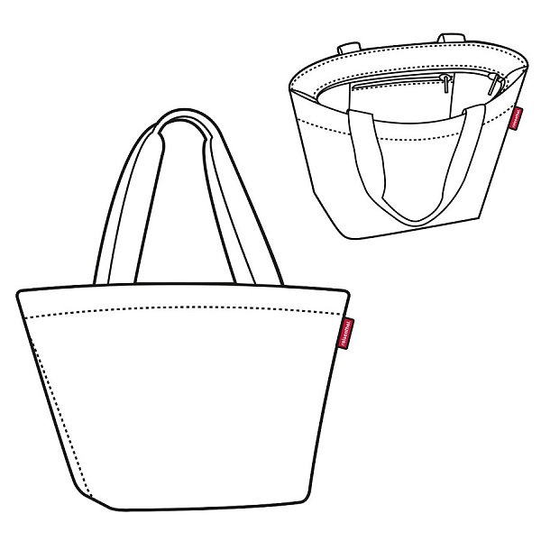 Сумка Reisenthel Shopper diamonds mocha