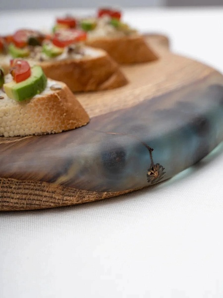 Доска Мастерская Клименко Ольха М бирюза