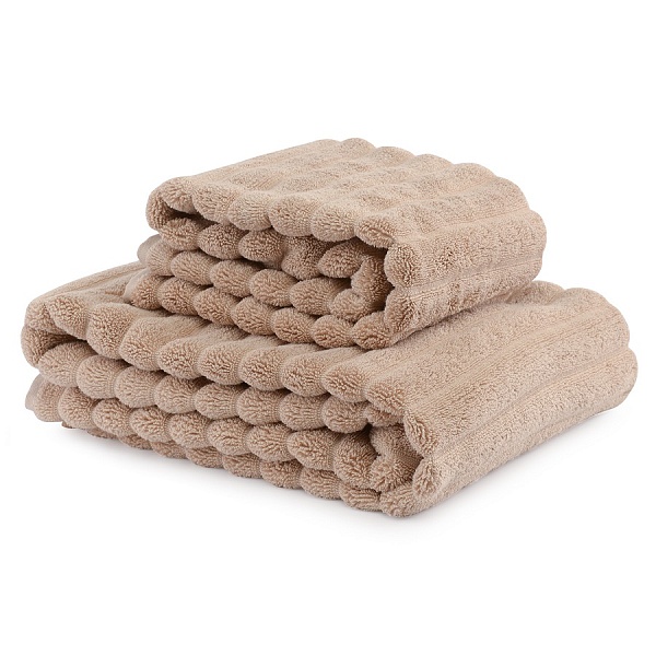 Полотенце для рук 50 х 90 см Waves Tkano Essential бежевый