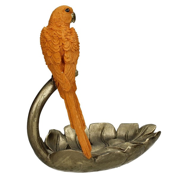 Статуэтка Kersten BV Royal Animals Parrot оранжевый