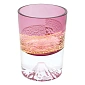 Рюмка Фудзи Gold Leaf Fuli Chilled Sake Shot Glass Pink 85 мл