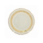 Набор тарелок 19 см Thun Мария Луиза золотая лента ivory 6 шт