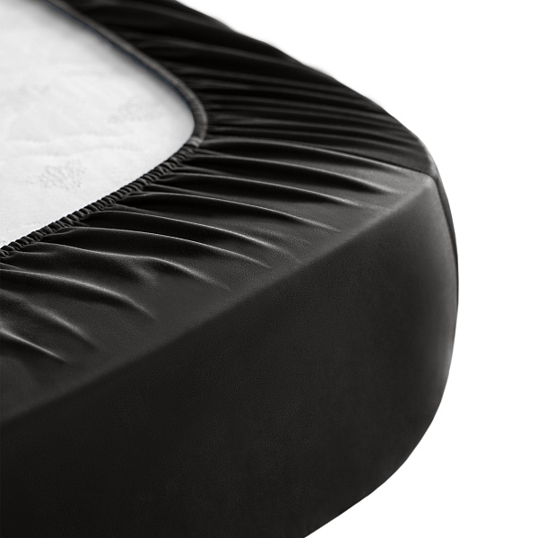 Простыня на резинке 180 х 200 х 25 см Soft Silver, икра