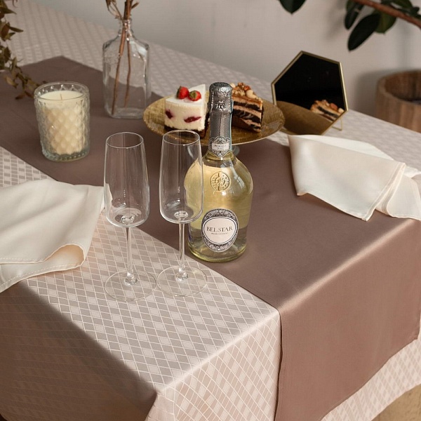 Катрин (беж) Скатерть 140х180