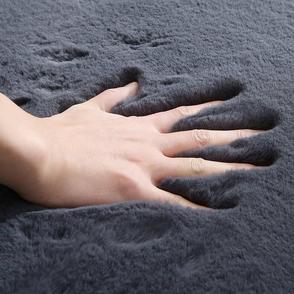 Camilla (антрацит) Коврик Круглый 150см