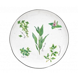 Тарелка десертная 21 см Easy Life Herbarium фарфор
