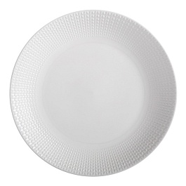 Тарелка обеденная 27 см Casa Domani Corallo белый