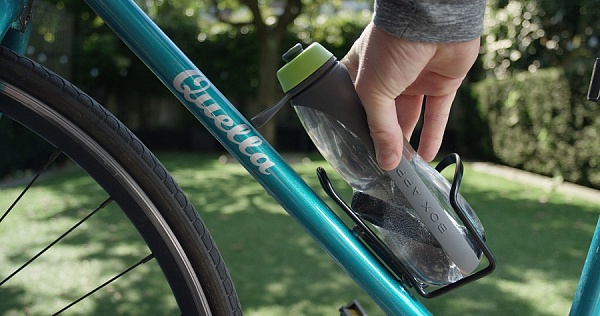 Эко-бутылка Black+Blum Eau Good duo с фильтром черная