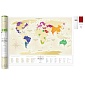 Карта Travel Map Gold World ru
