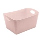 Контейнер для хранения 15 л Koziol Boxxx L organic розовый