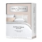 Простыня на резинке 180х200х25 см Soft Silver, песчаный берег