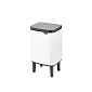 Мусорный бак 4 л Brabantia Bo Hi белый
