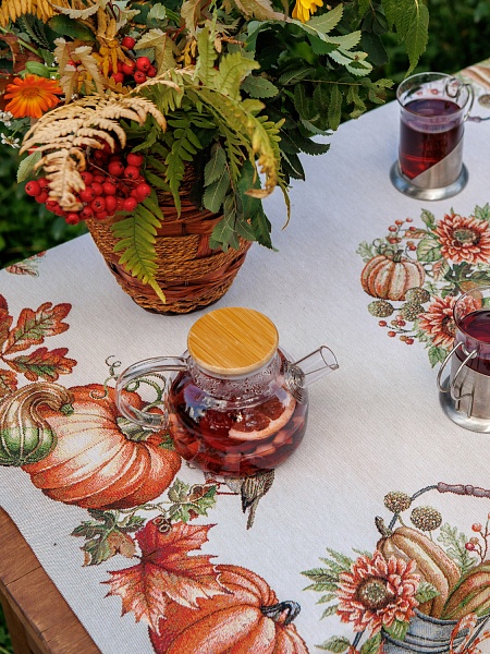 Салфетка 35 х 45 см Le Gobelin Тыквы и подсолнухи