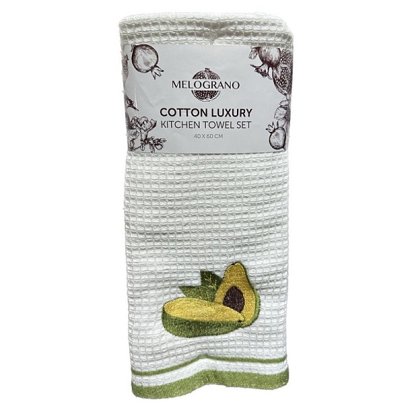 Набор полотенец 40 х 60 см Melograno Avocado / Olive 2 шт в ассортименте