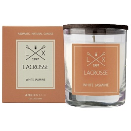 Свеча ароматическая Ambientair Lacrosse Белый жасмин