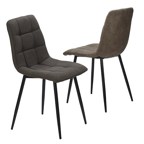 Стул Berg "Chili" микрофибра, коричневый