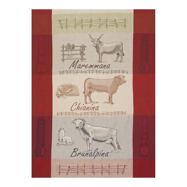 Полотенце кухонное Carolina 58*78 см красное