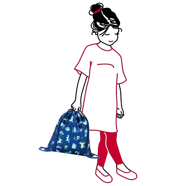 Мешок детский Reisenthel Mysac ABC friends blue