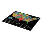 Карта Travel Map USA black