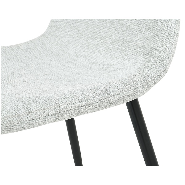 Стул chilli, рогожка, светло-серый